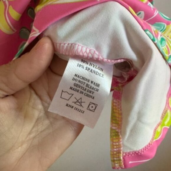 Mary Square Charleston Half Zip in Vine Time Hot Pink - Picture 8 of 9